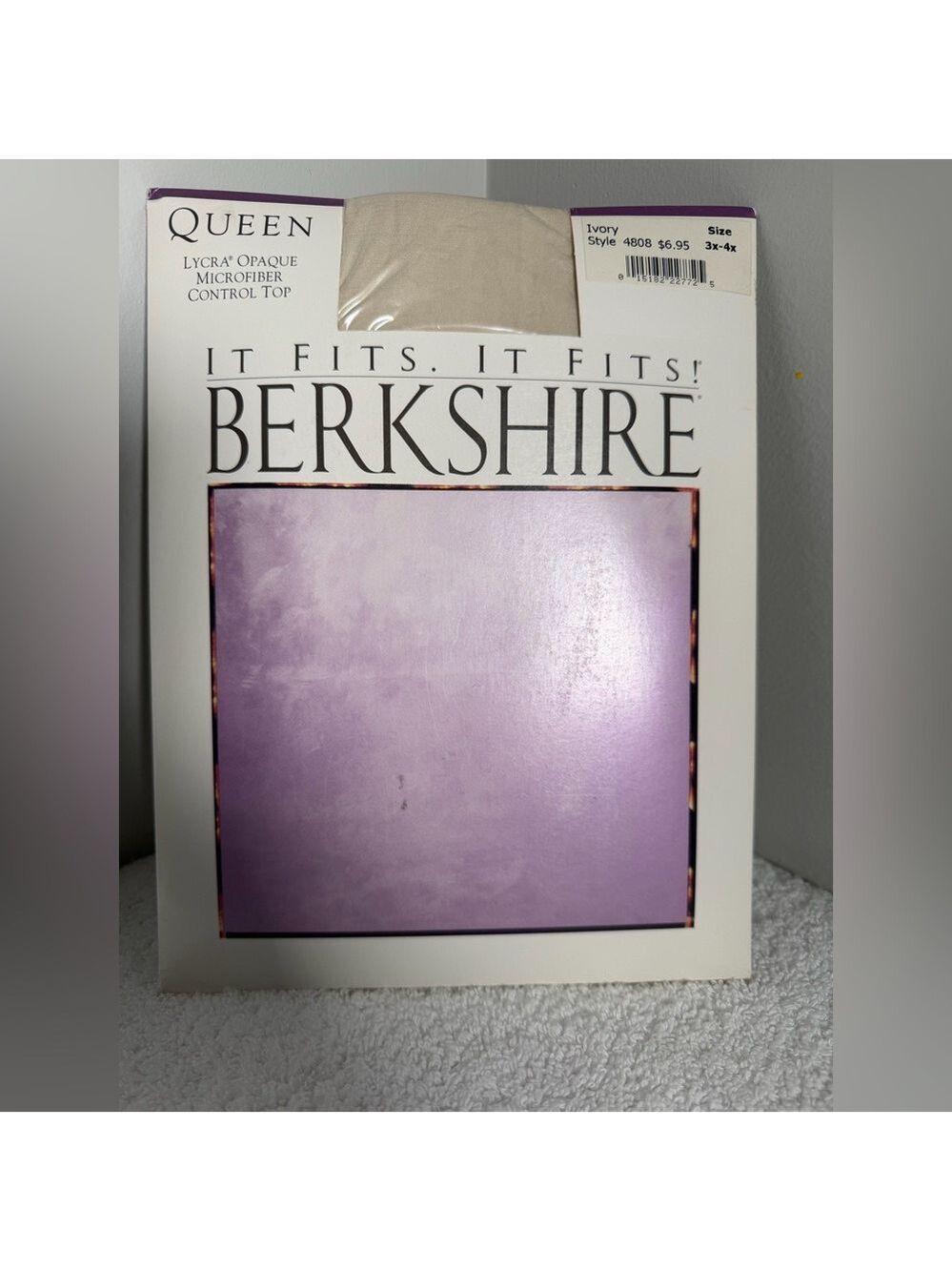 Berkshire Sheer Hosiery Ivory 3X 4X